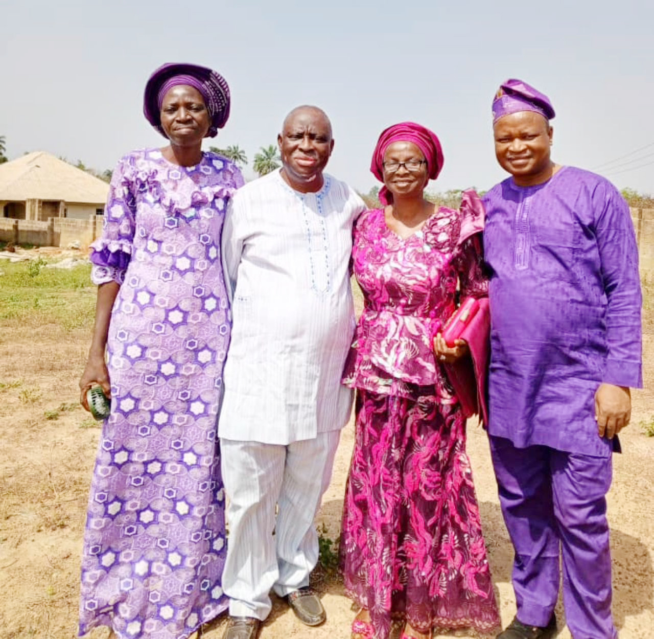 Mummy with some of her siblings
